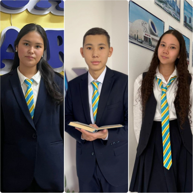 Мектеп президентіне үміткерлер бүгінгі кездесуде өз бағдарламаларын таныстырып қана қоймай, барлық оқушыларды дауыс беруге белсенді қатысуға шақырды.